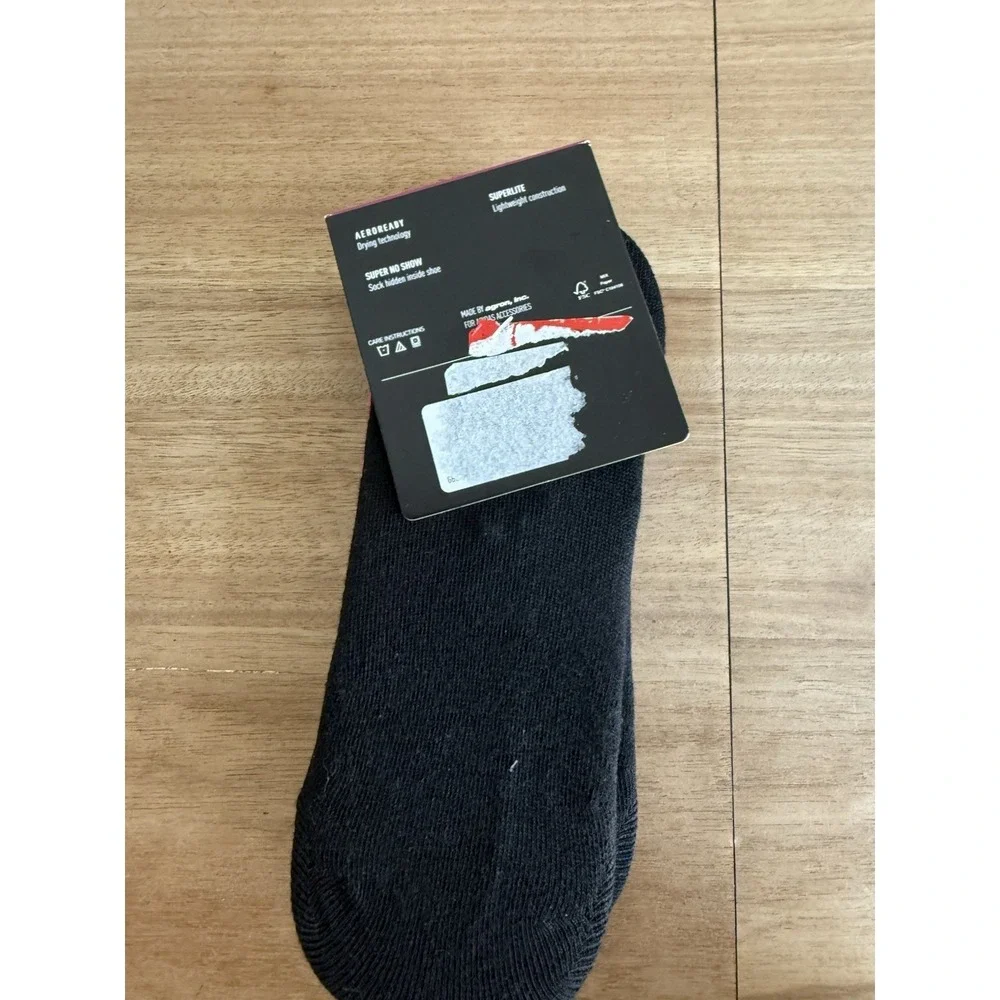 Adidas Women's Superlite AeroReady Super No Show Socks 6 Pair Size 5-10 NWT